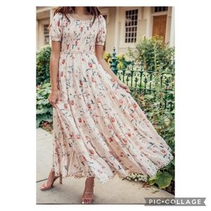 JessaKae sunset rose maxi dress